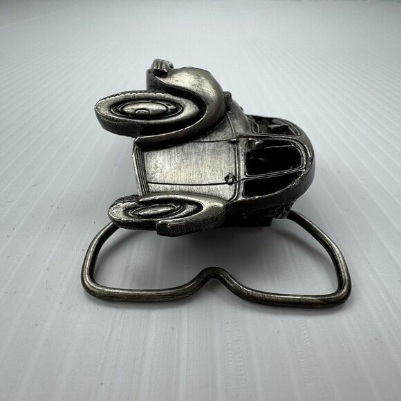 Vintage 1980 VW Volkswagen Bug Beetle Brassworks Belt Buckle by Bergamot - Picture 11 of 11